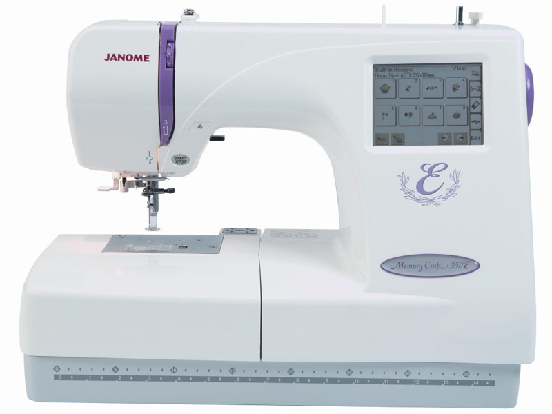 MC350E JANOME  Sewing Machine  چرخ گلدوزی